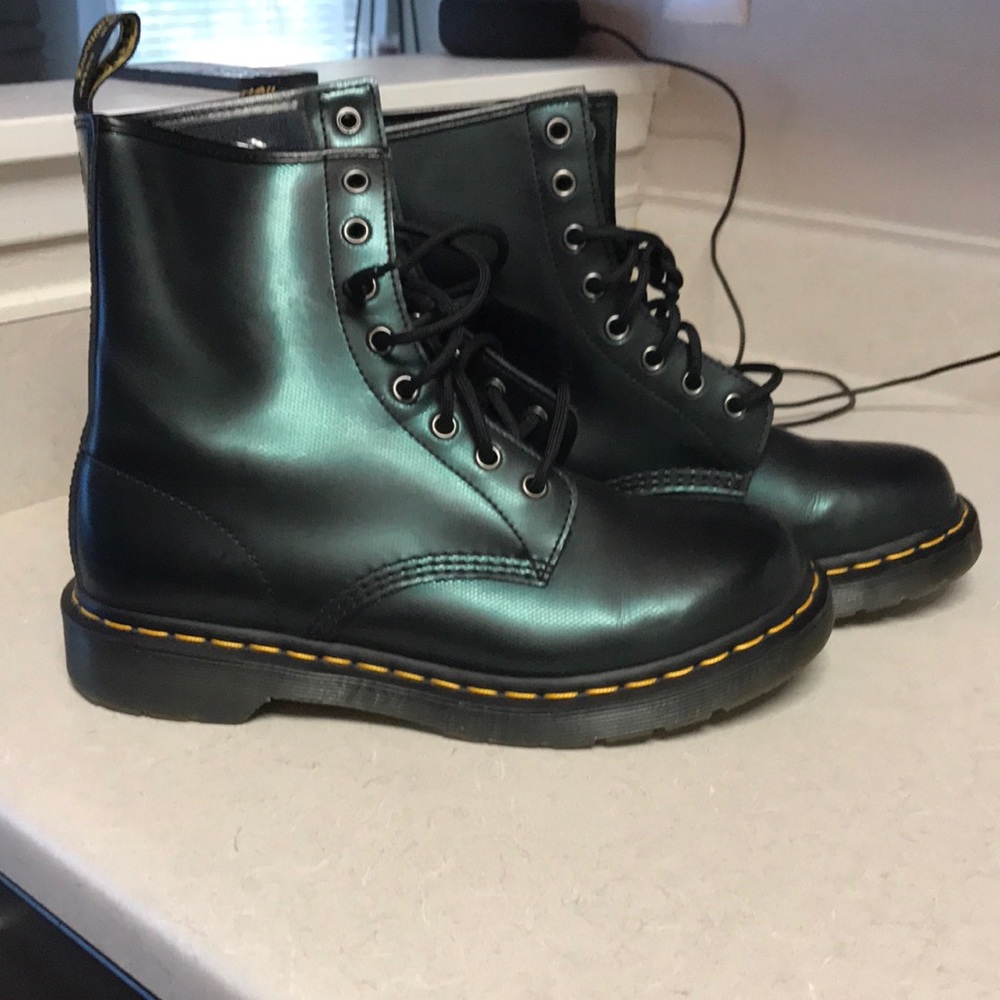 Black Dr. Martens Combat Boot